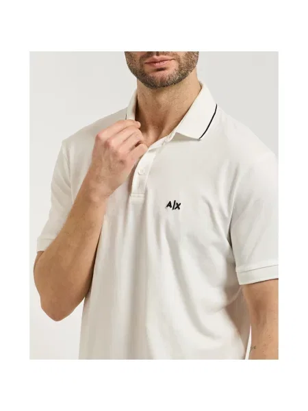 Armani Exchange Polo biały