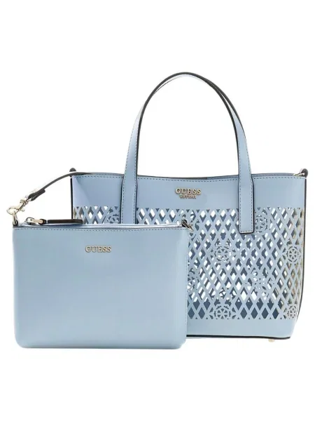 Mini geantă Guess mini albastru