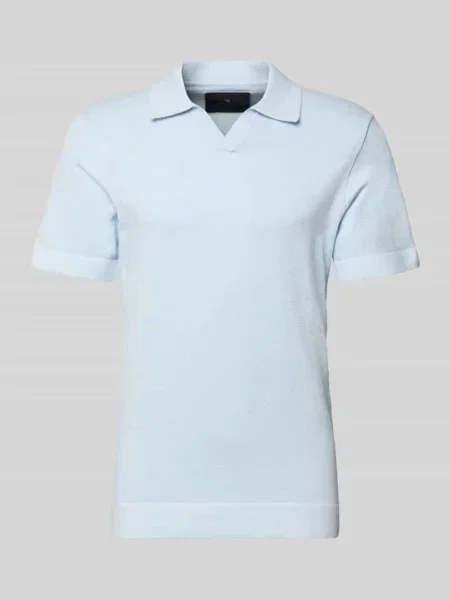 Koszulka dzianinowa z dekoltem w serek Model MILANO' Jack & Jones Premium
