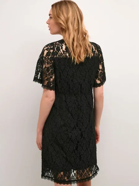 Cream Rochie Kit' negru