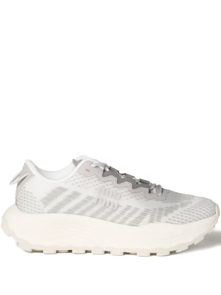 Sneakerși Miu Miu plasă gri