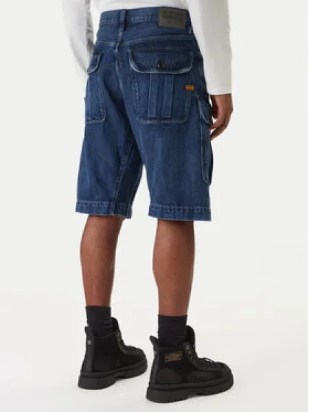 G-Star Raw Farmer rövidnadrág Bend 3D Cargo sötétkék