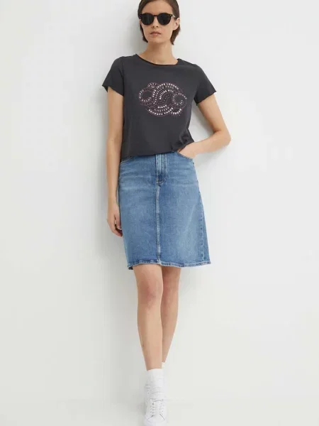 Футболка Pepe Jeans серая