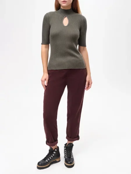 Носки Panicale Cashmere для гольфа зеленые