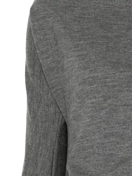 Pulover Junya Watanabe asimetric drapat gri
