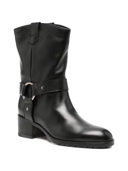 Botine Doucal's din piele negru