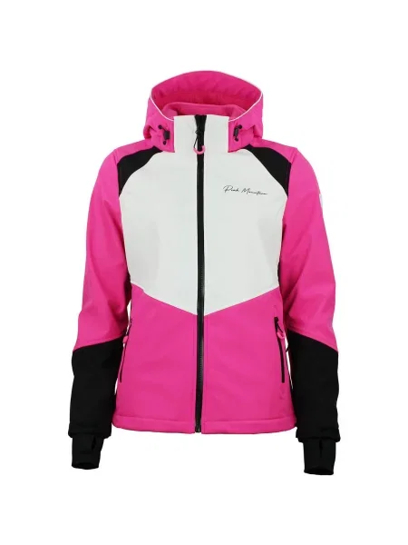 Geacă Peak Mountain softshell roz