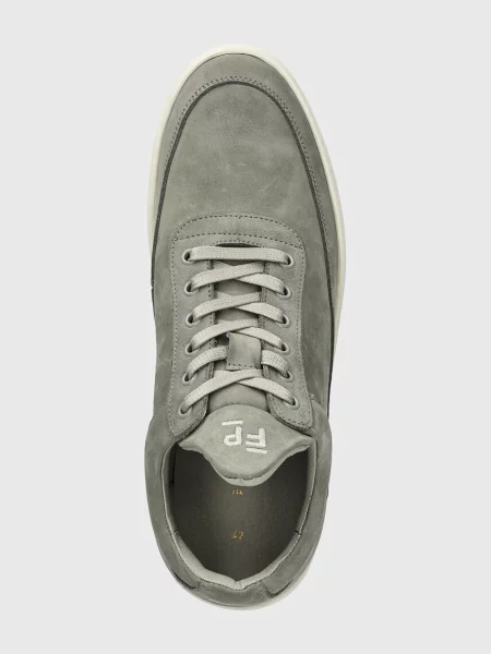 Замшевые кроссовки Filling Pieces серые