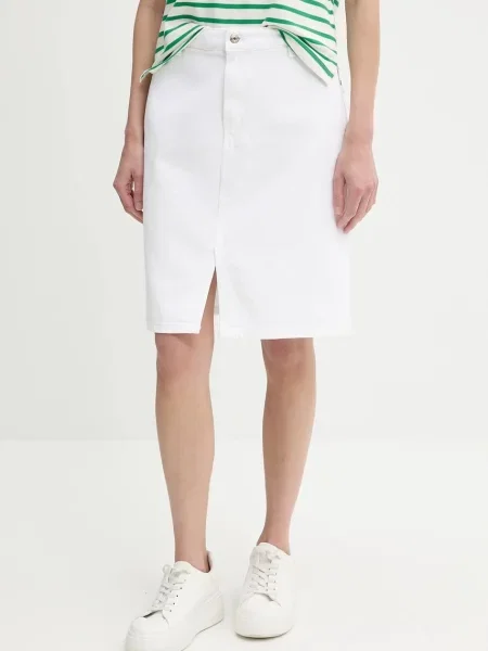 Tommy Hilfiger fustă din alb