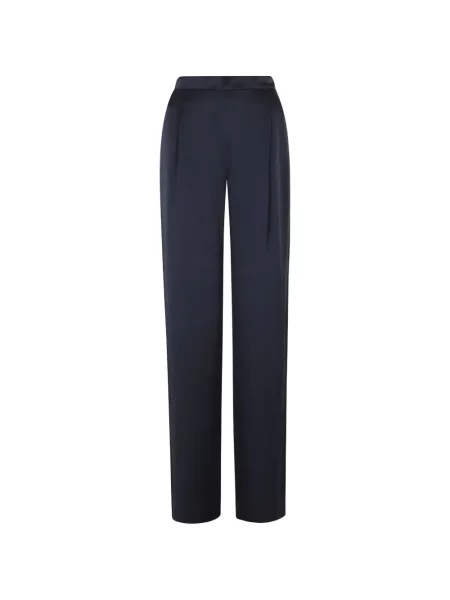 Pantaloni Max Mara din satin negru