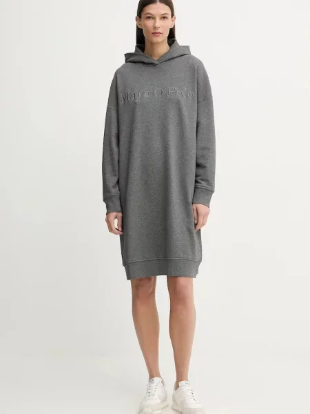 Marc O'Polo sukienka mini oversize szary