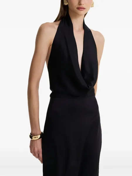 Rochie maxi Moos Studio de costum negru