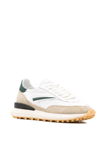 Sneakerși D.a.t.e. din piele de căprioară alb