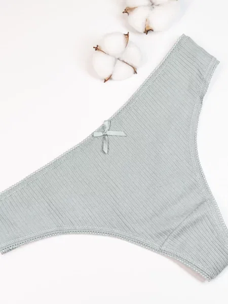 ISSA Plus Труси без підкладки сірий