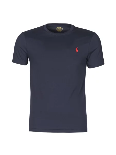 Trčanje polo majica Polo Ralph Lauren s vezom crvena