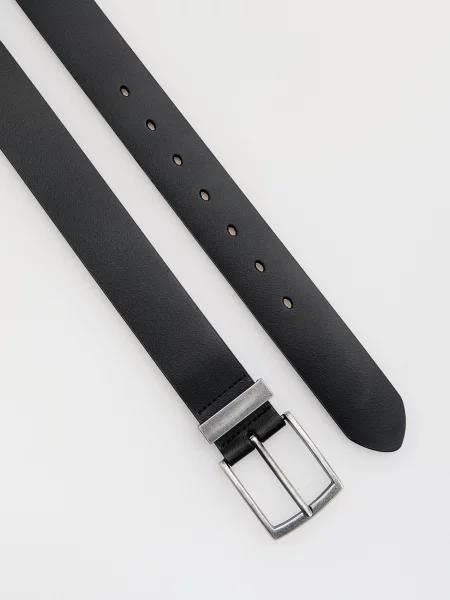 Ремень Reserved с пряжкой с ремешками черный