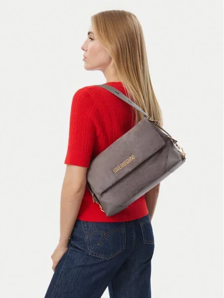 LOVE MOSCHINO Geantă gri