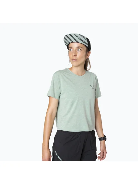 Tricou de alergare pentru femei DYNAFIT Trail jadelite