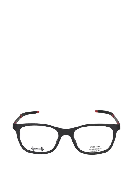 Okrugle sunčane naočale Police crna