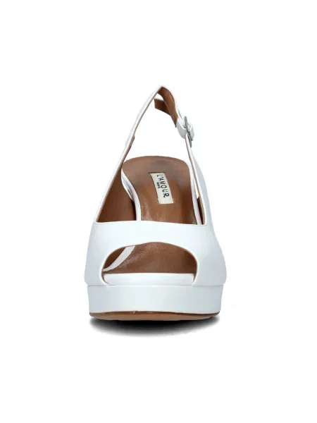 Pantofi L'amour alb