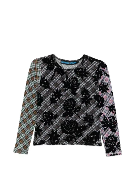 Bluzka Chopova Lowena w kratkę szara