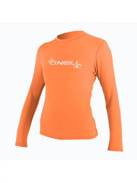 Košile O'neill s dlouhými rukávy oranžová