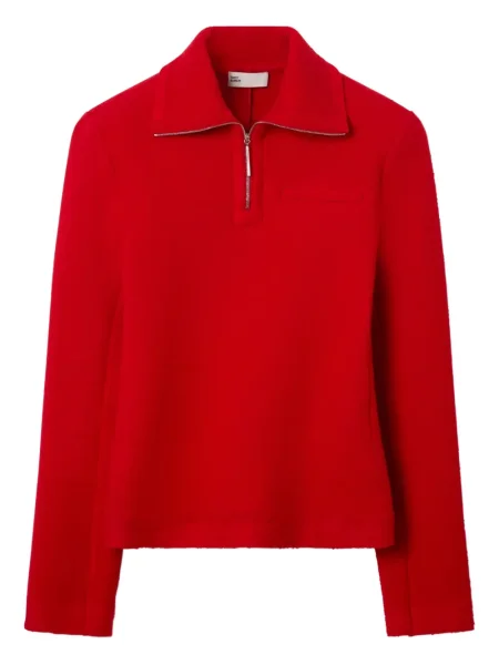Polo Tory Burch de lână roșu