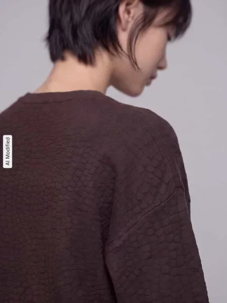 Sweter w kroju regular fit z mieszanki model NANCY' Vero Moda