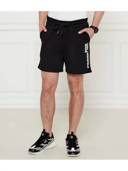 Karl Lagerfeld Jeans Rövidnadrág fekete