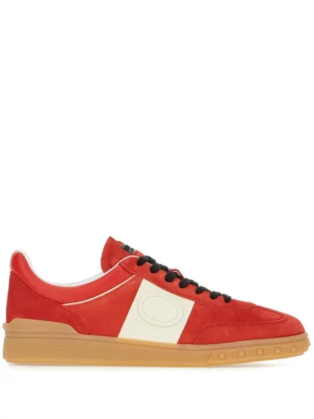 Bőr sneaker Valentino Garavani piros
