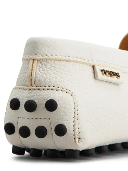 Pantofi loafer Tod's din piele alb