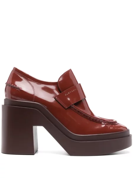 Pantofi loafer Clergerie roșu