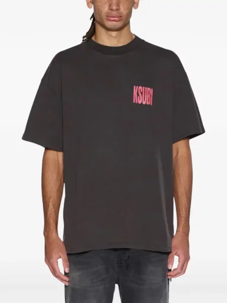 Tricou Ksubi cu imagine negru