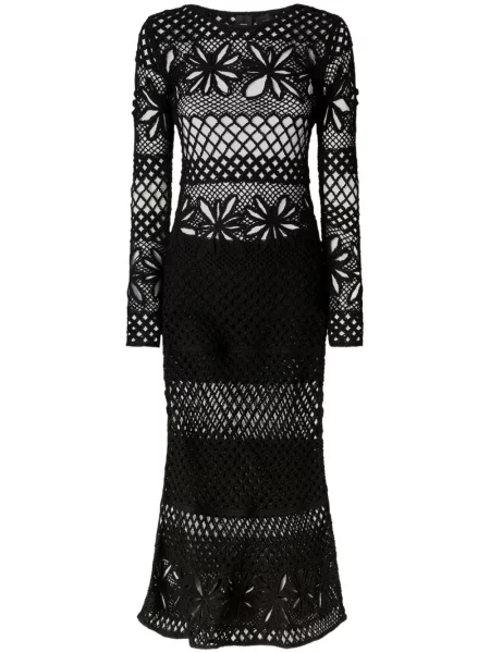 Rochie maxi Pinko de costum negru