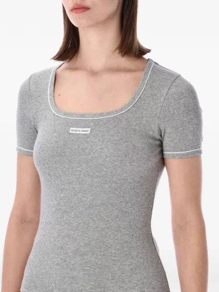 Tricou Marine Serre gri