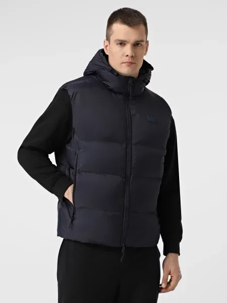 Жилет синій