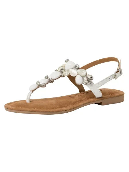 Tamaris Japonke transparentna biserno bela