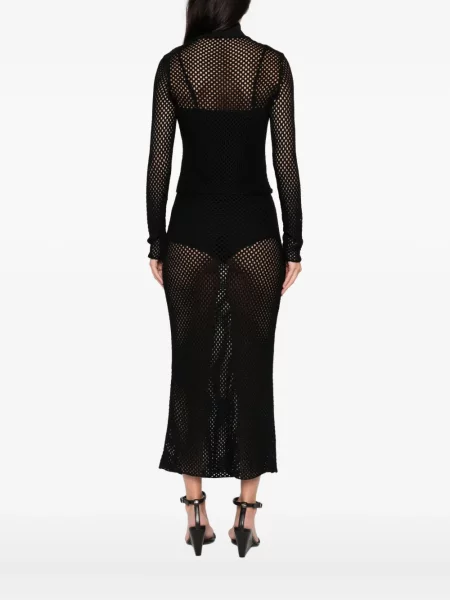 Pulover Simkhai lung negru