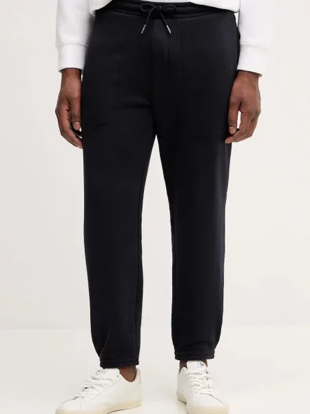 Спортивні штани Armani Exchange однотонні синій