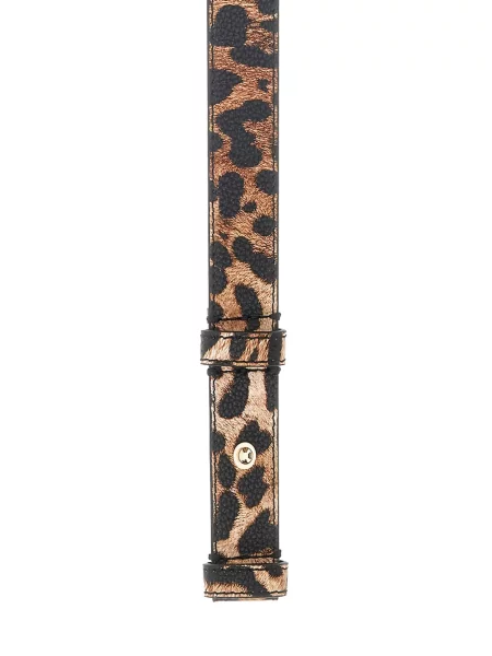 Curea Guess cu imagine cu model leopard maro