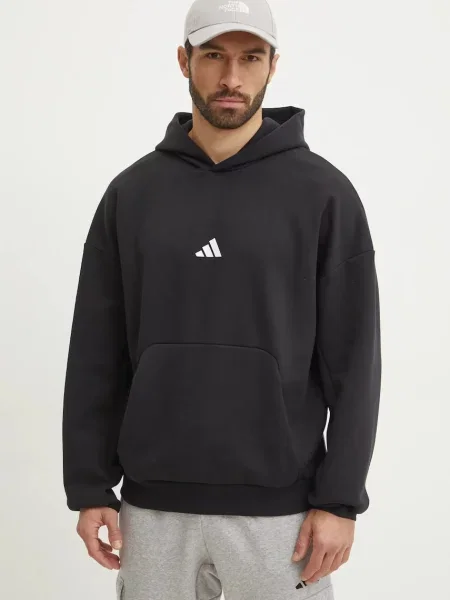 Pulover adidas Future Icons s kapuco črna