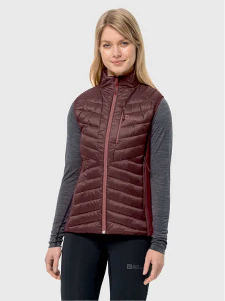 Jack Wolfskin Vestă Routeburn Pro Ins Vest Vișiniu