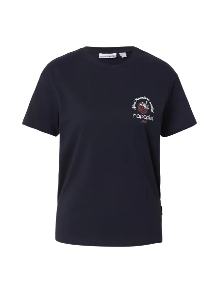 NAPAPIJRI Tricou SALMYS roșu / negru alb