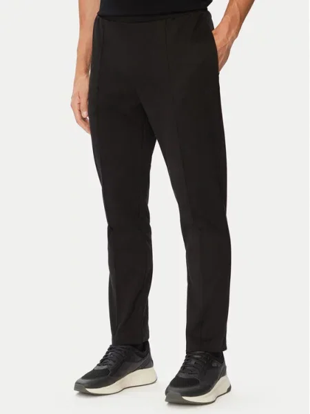 BOSS Pantaloni trening Network Tapered negru