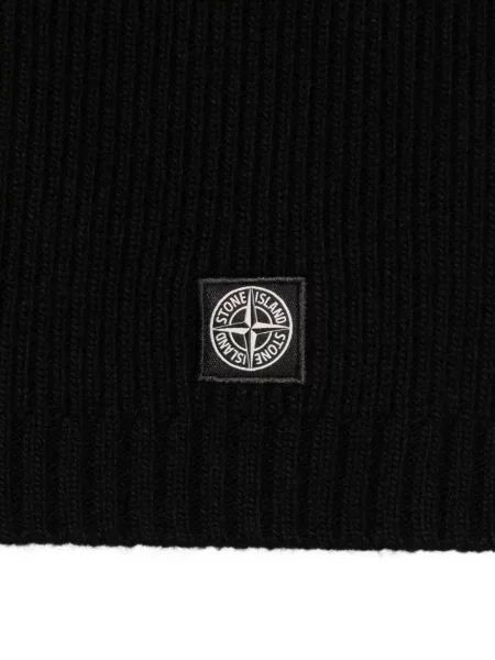 Dětské šál Stone Island černý