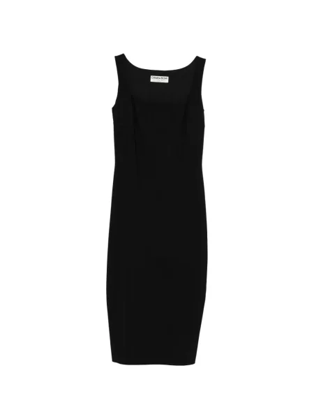 Midi ruha Chiara Boni La Petite Robe fekete