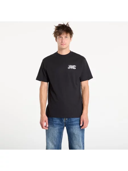 Тениска Vans с принт черно