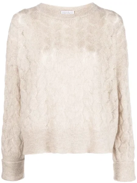 Lung pulover Brunello Cucinelli