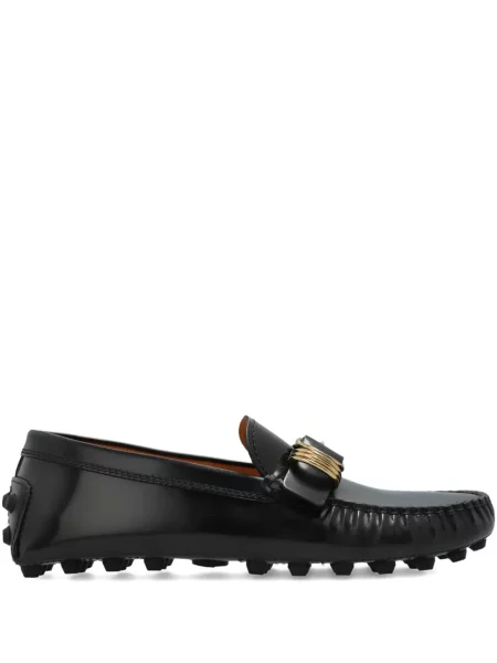 Pantofi loafer Tod's din piele cu cataramă negru