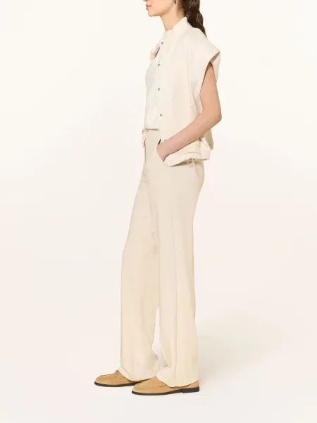 Opus Pants Spodnie Typu Marlene Macie beige beżowe